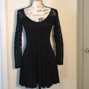 Urban Outfitters Black Lace Dress
